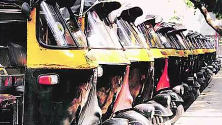 rickshaw driver beaten, rickshaw Thakurli,