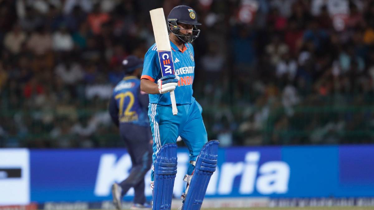 Rohit Sharma unwanted record ODI series against sri lanka