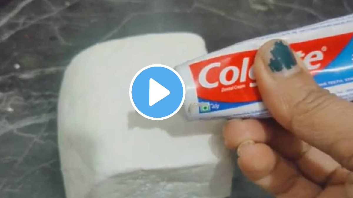 Kitchen jugaad video marathi toothpaste on paneer use for skin cleaning