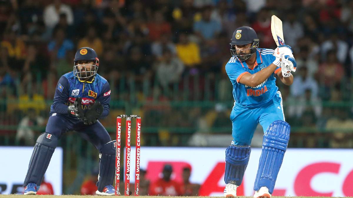 India vs Sri Lanka 1st ODI Match Rohit Sharma