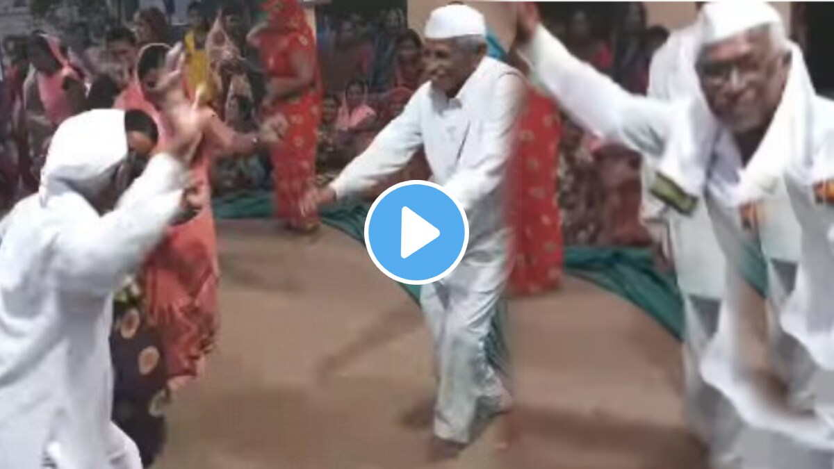 Dance video done by grandparents on marathi song halagi tune is currently going viral