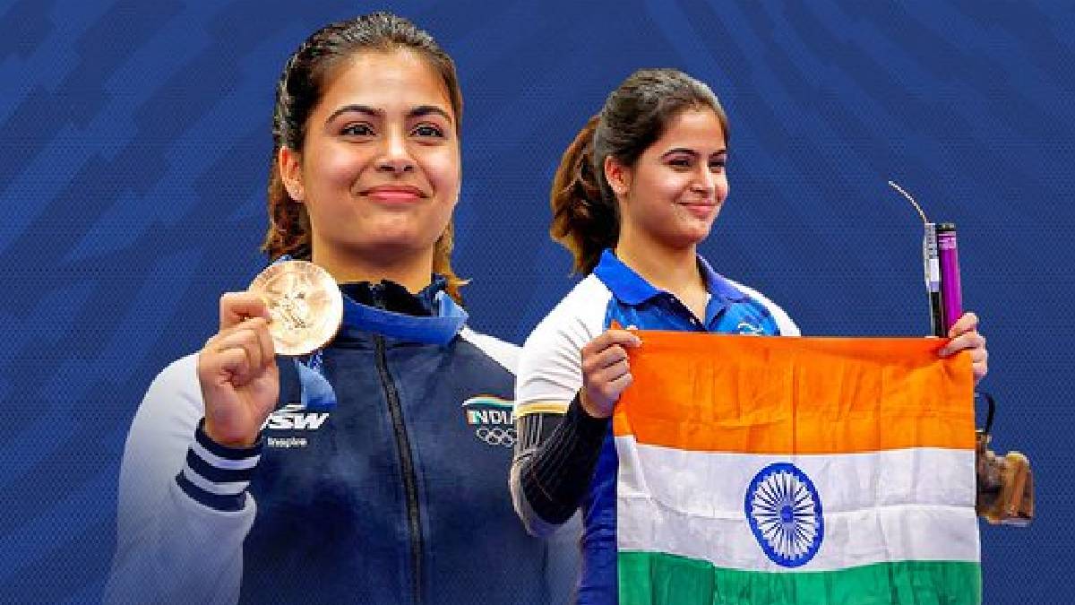 Paris Olympics 2024 Manu Bhaker Missed Hat-trick But Still Created History with 2 Olympics Medals