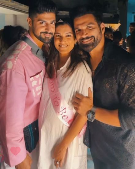 Tanuj Virwani wife Tanya Jacob 
