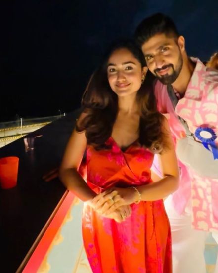 Tanuj Virwani wife Tanya Jacob