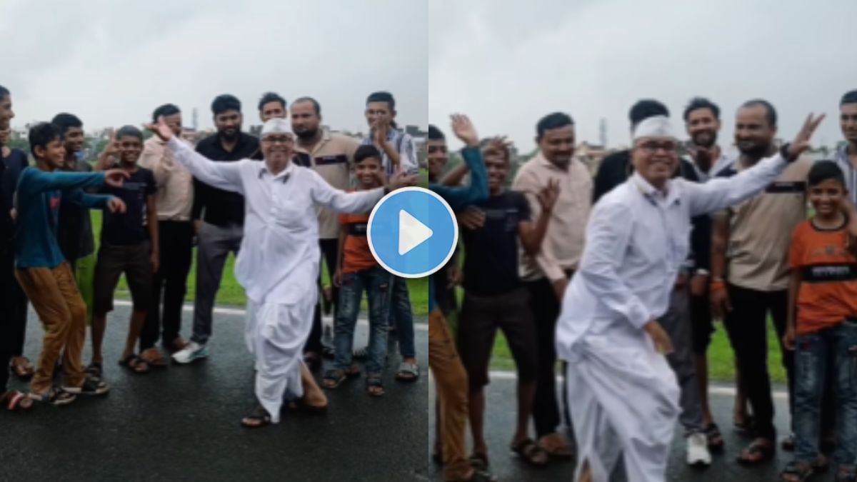 an old man amazing dance video