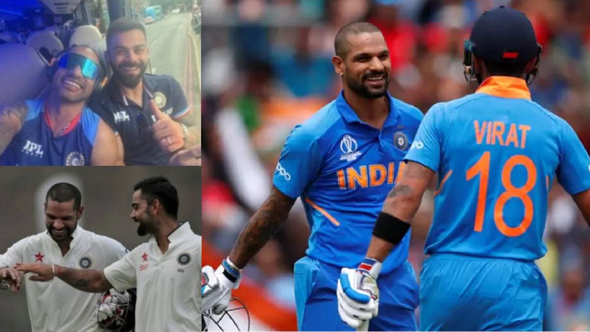 Virat Kohli Emotional Reaction on Shikhar Dhawan Retirement Shares Post