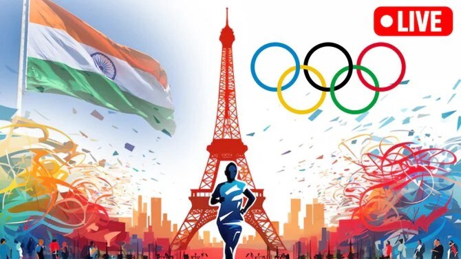 India at Paris Olympic Games 2024 Day 6 Live Updates in marathi