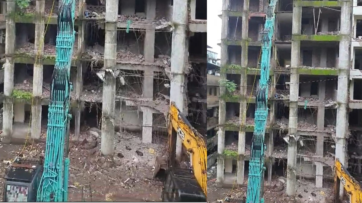 illegal radhai building latest marathi news