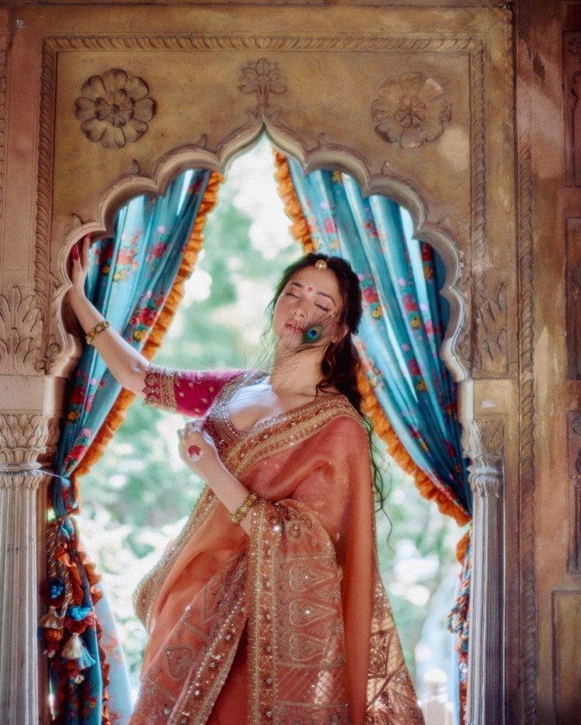Tamannaah Bhatia Tamannaah Bhatia Tamannaah Bhatia Street 2 | Tamannaah Bhatia Stree 2 collection | Tamannaah Bhatia Radharani | Tamannaah Bhatia Radha Rani Look | Tamannaah Bhatia Radharani Look | Tamannaah Bhatia Janmastami Look | Tamannaah Bhatia in Radha Look | Tamannaah Bhatia in Radharani Dressup | Tamannaah Bhatia New look for Janmastami