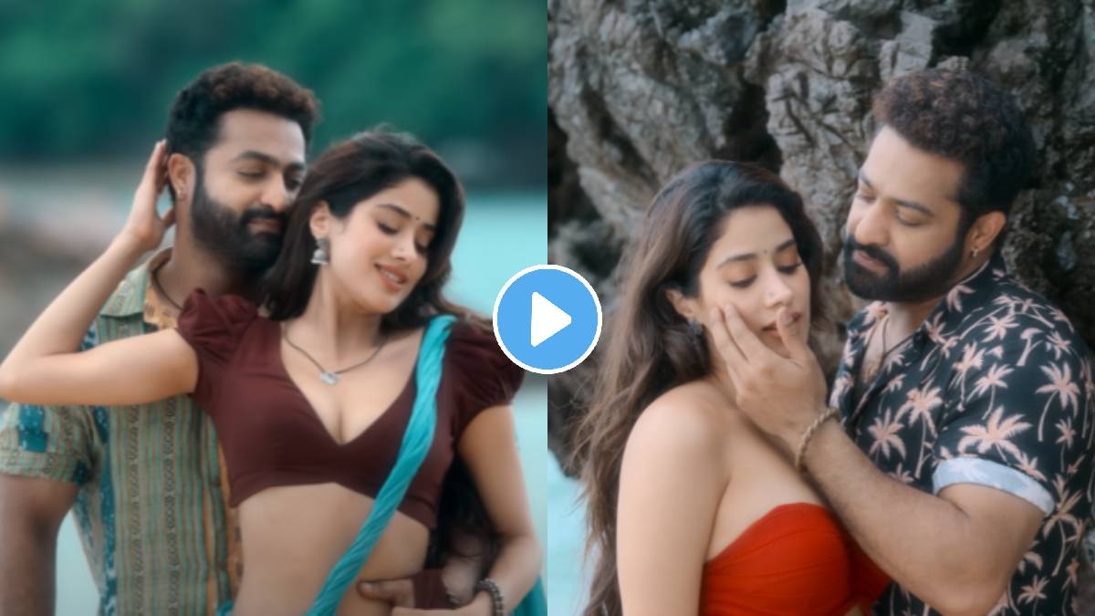 Janhvi Kapoor and jr ntr new romantic song Dheere Dheere release of devara part 1 movie