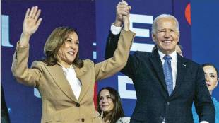 Joe Biden praise on kamala harris