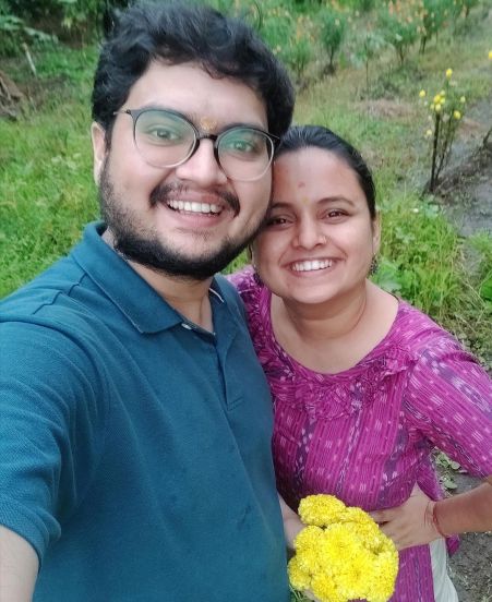 mugdha vaishampayan celebrates first mangalagaur