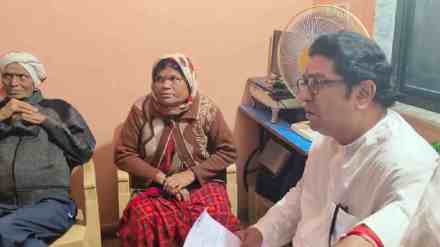 Raj Thackeray, Jay Malokar, Raj Thackeray Consoles Jay Malokar family, raj Thackeray akola visit, MNS, Jay Malokar, Akola visit, Raj Thackeray Vidarbha tour