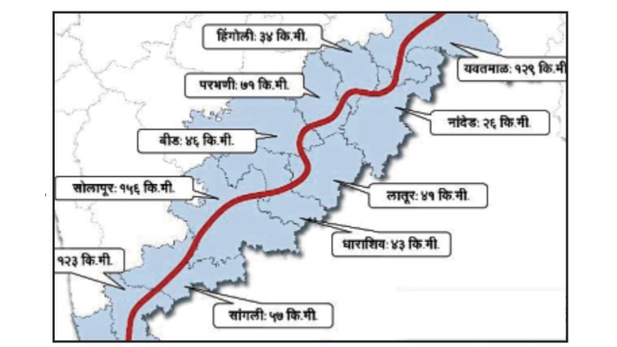 msrdc to change in alignment of shaktipeeth expressway