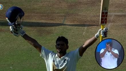 Musheer Khan Century in India b vs India a