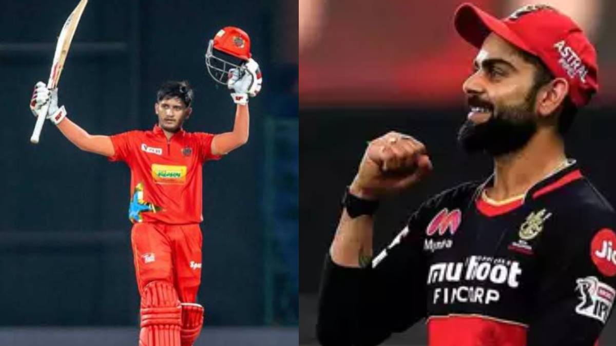 Priyansh Arya want to play for RCB