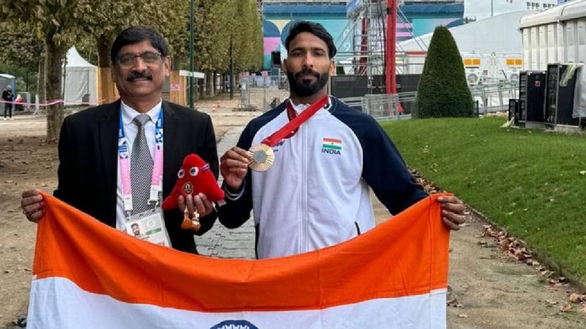 Who is Kapil Parmar win bronze in judo at paris