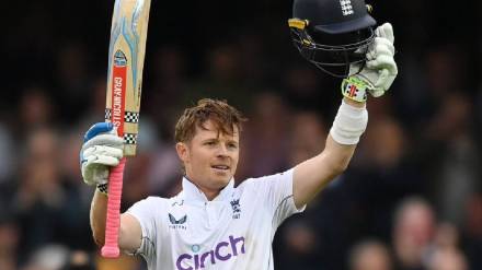 ENG vs SL 3rd Test Ollie Pope century Updates in marathi