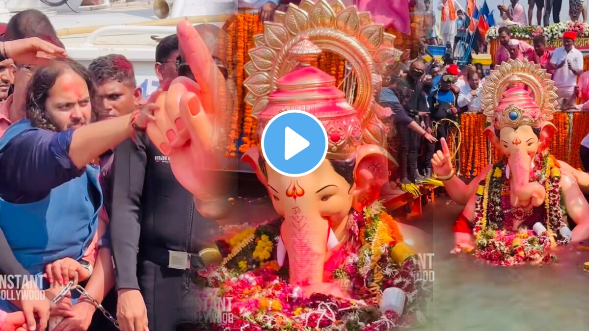Lalbaugcha raja 20 kg gold crown what happened to the 15 crore crown offered by anant ambanis video