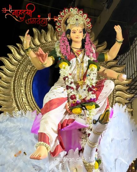 Navratri 2024, Devi Aagman Sohala Mumbai 2024, photos of devi agaman in mumbai 2024