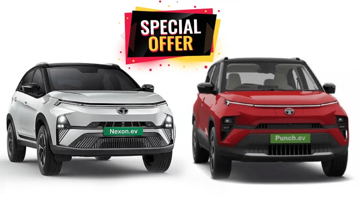 TATA Electric Car Discounts on Nexon EV, Punch EV, and Tiago EV models in Marathi