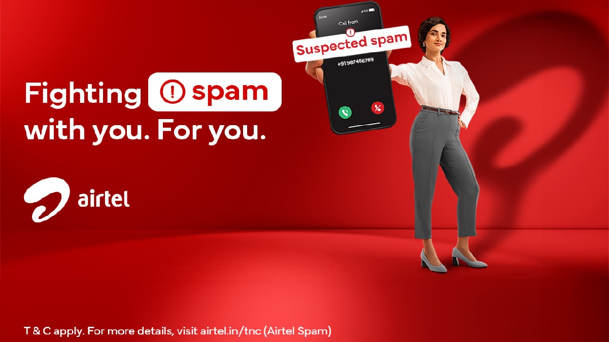 airtel ai based network solution on spam