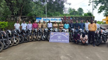 Two thieves who stole a two wheeler were arrested by Dehur Road Police of Pimpri Chinchwad
