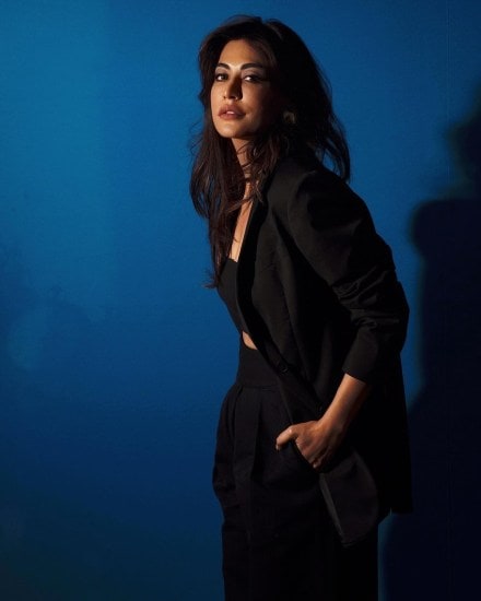 Chitrangada Singh monochrome black outfit