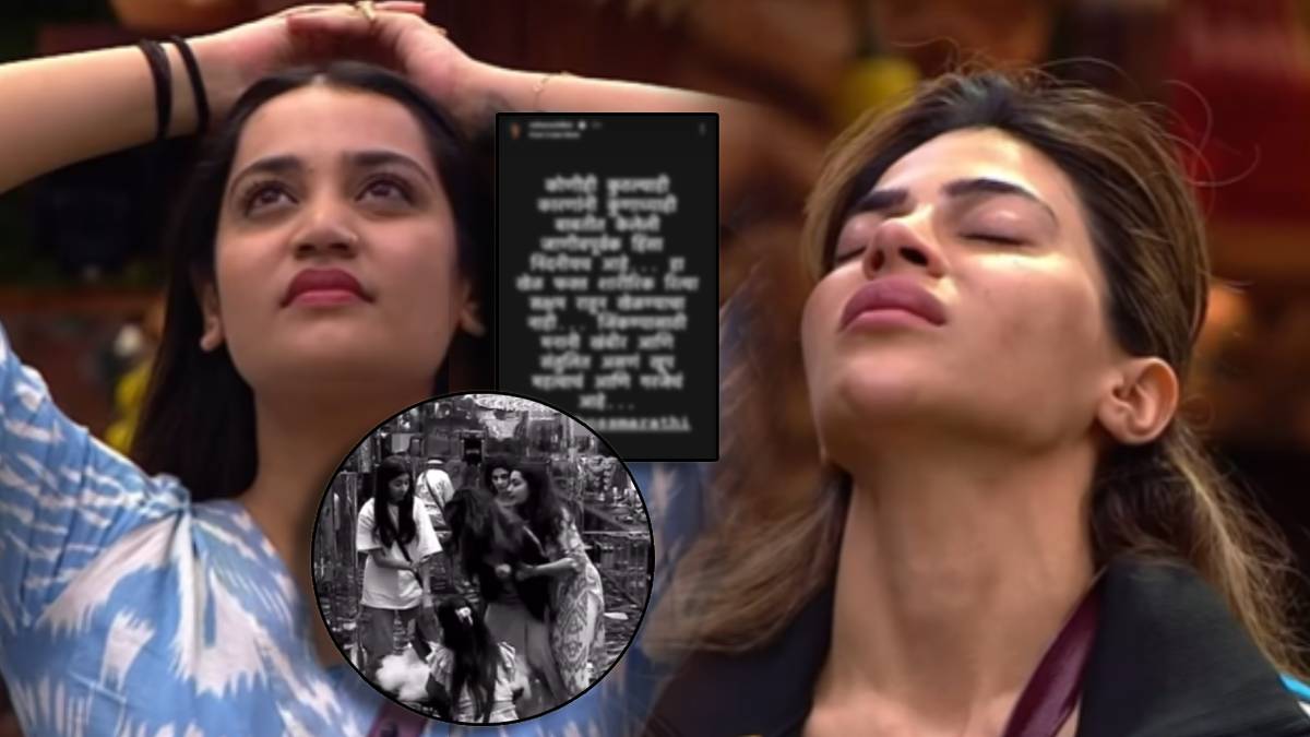 Bigg Boss Marathi Aarya Slaps Nikki marathi actress reaction