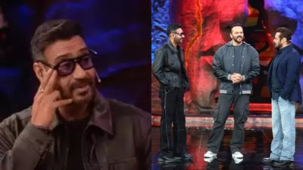 Bigg Boss 18 salman khan and ajay devgn discussed a past eye injury from action scene in singham again |