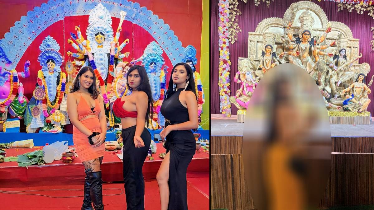 Durga Puja pandal Hemoshree Bhadra sannati mitra