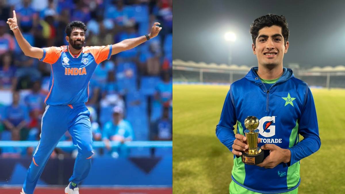 Pakistan Pacer Shocking Revelation Said Naseem Shah is far Better Than Jasprit Bumrah in Podcast Watch Video