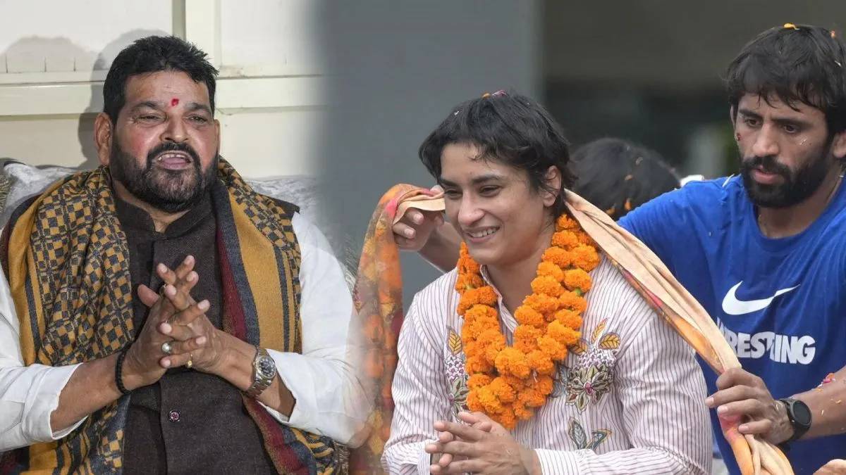 brijbhushan singh vinesh phogat victory