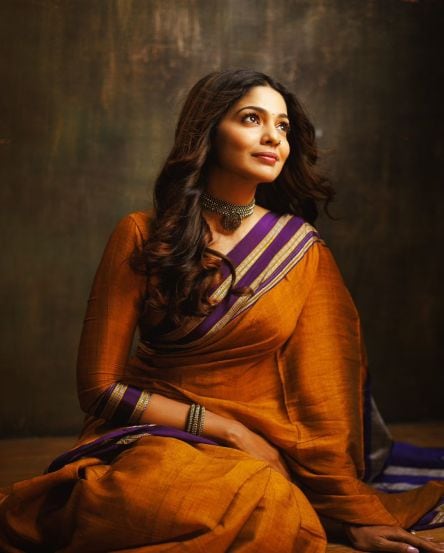 Pooja Sawant Irkal Saree