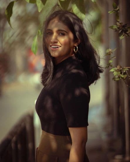 Rinku Rajguru Black Top Skirt Look