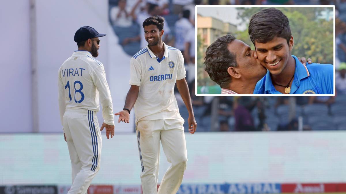 What is the Story Behind Washington Sundar Name He Got His Name From an Ex Army Officer Who lived Near His House IND vs NZ