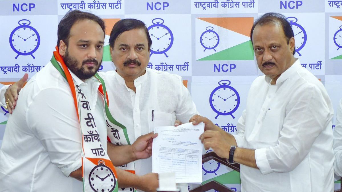 Zeeshan Siddique joins Ajit Pawar group contest from bandra east