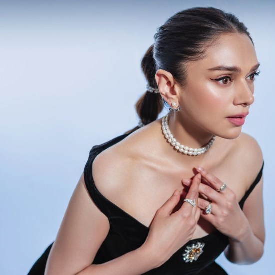 Aditi Rao Hydari Black Gown