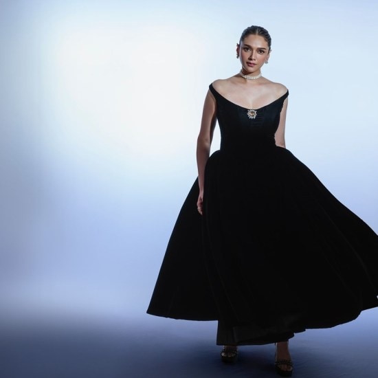 Aditi Rao Hydari Bubble ponytail