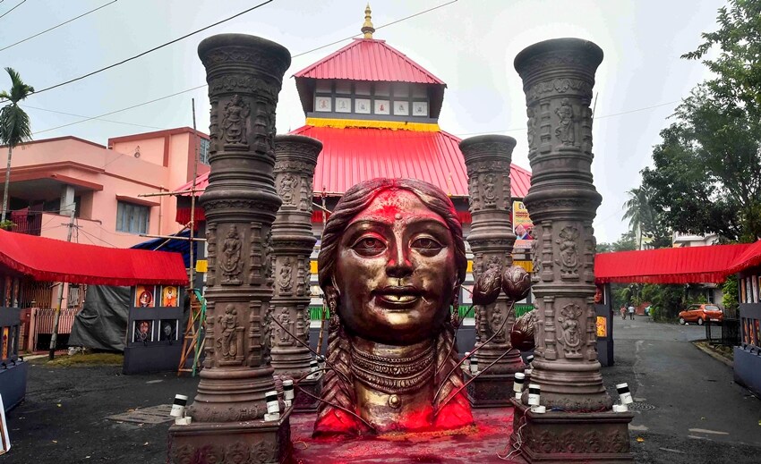 Durga Puja celebrations in Kolkata