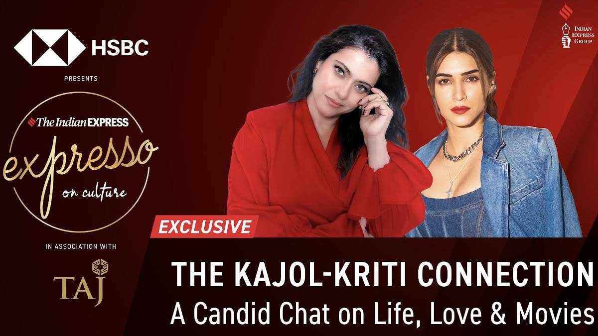 express adda live with kajol and kriti sanon do patti movie wacth exclusive interview