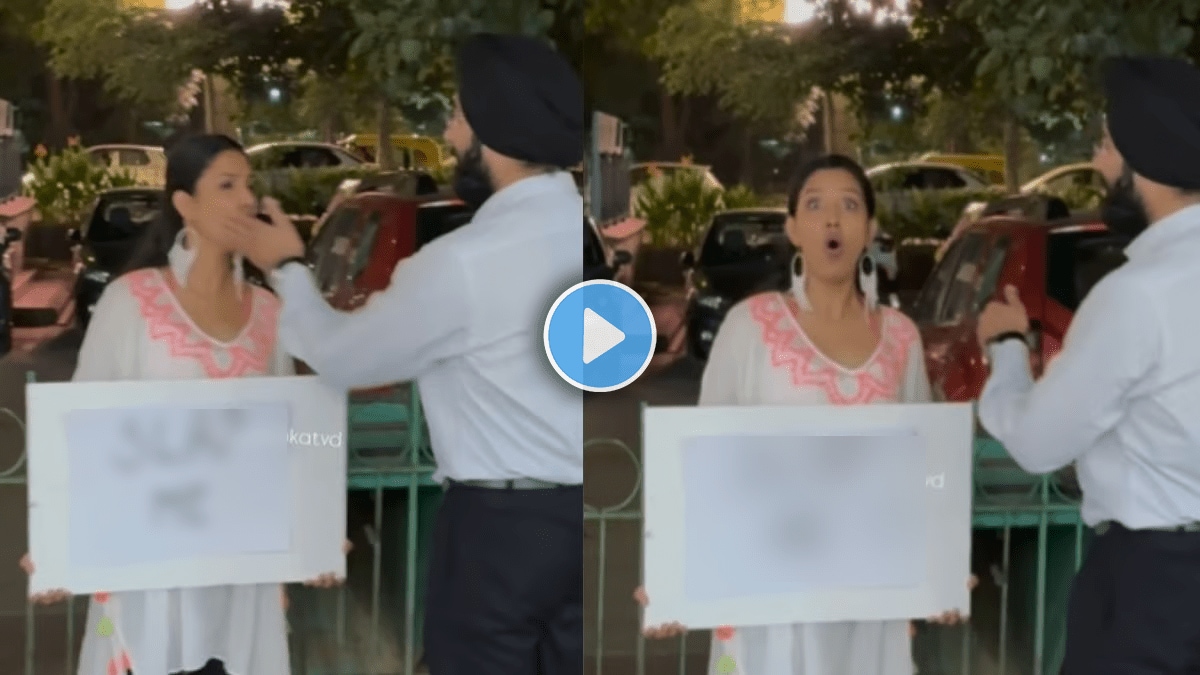 Viral video of young girl influencer asked to slap her on social media