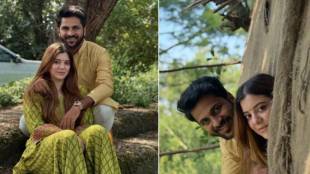 Indian Cricketer Shardul Thakur and wife mitali parulkar photos