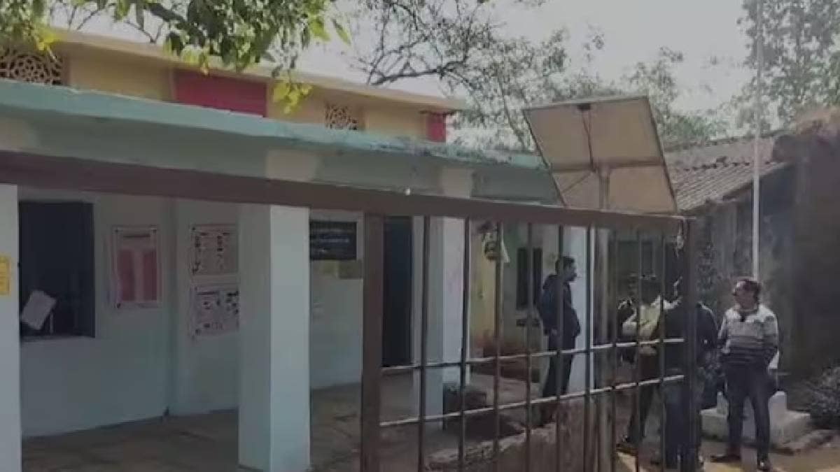 Due to boycott of voting by villagers of Melghat polling station in this village dried up