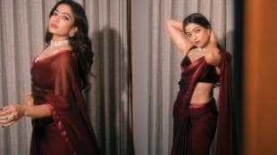 Rashmika mandana pushpa 2 saree photos