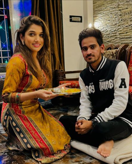 Bigg Boss Marathi Jahnavi Killekar And Suraj Chavan, Jahnavi Killekar, Jahnavi Killekar bhaubij photos, Jahnavi Killekar latest photos