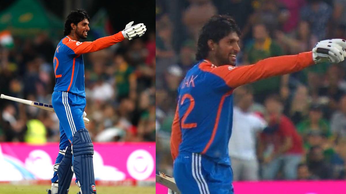 Tilak Varma Statement on Maiden T20I Century Flying Kiss Celebration He Said It is For Suryakumar Yadav Gives credit to him IND vs SA