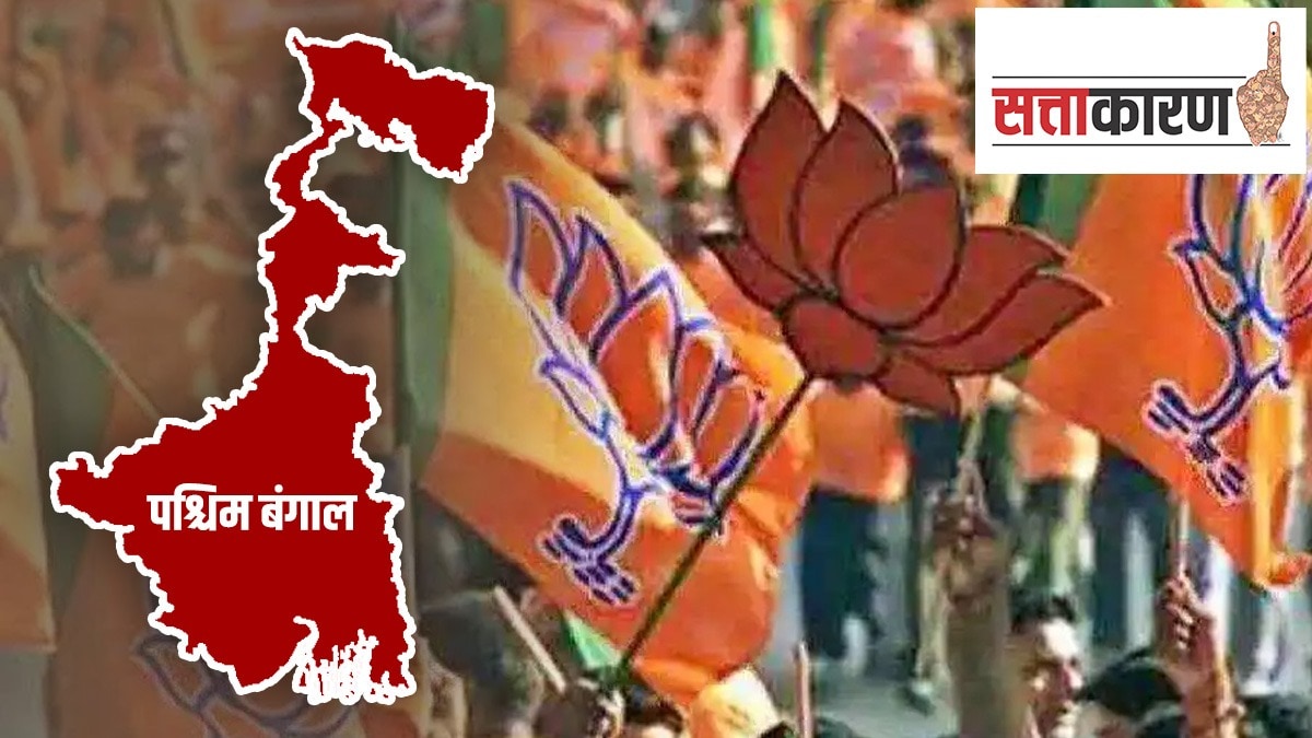 निवडणुकीतील पराभवानंतर भाजपामध्ये अंतर्गत कलह, थेट प्रदेशाध्यक्ष बदलण्याची मागणी; पश्चिम बंगालमध्ये काय घडतंय? (फोटो सौजन्य लोकसत्ता ग्राफिक्स)
