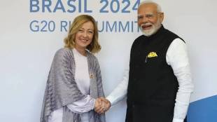 conversation between Giorgia Meloni and Narendra Modi