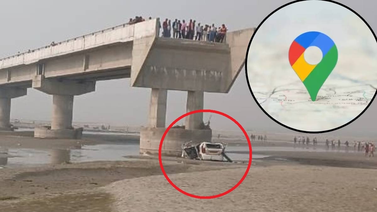 google map accident in bareilly